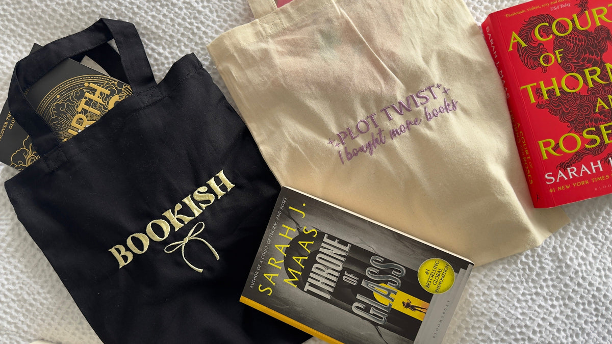 Mini Book Tote Bag