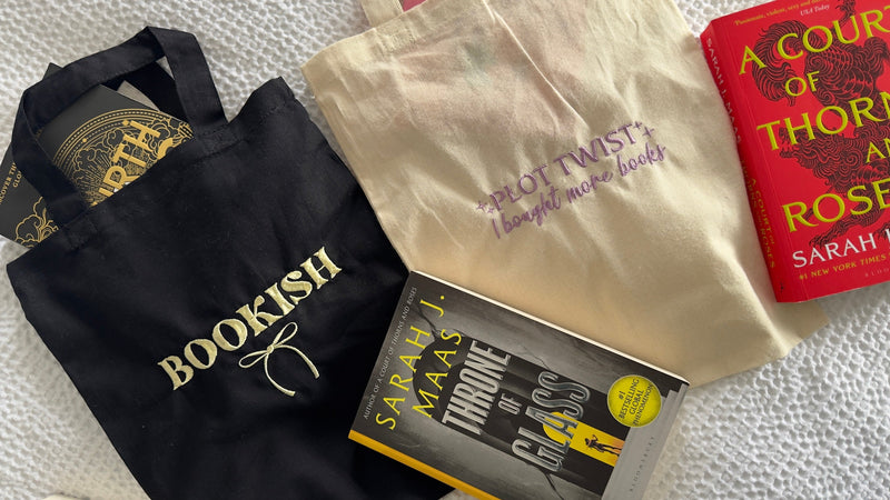 Mini Book Tote Bag