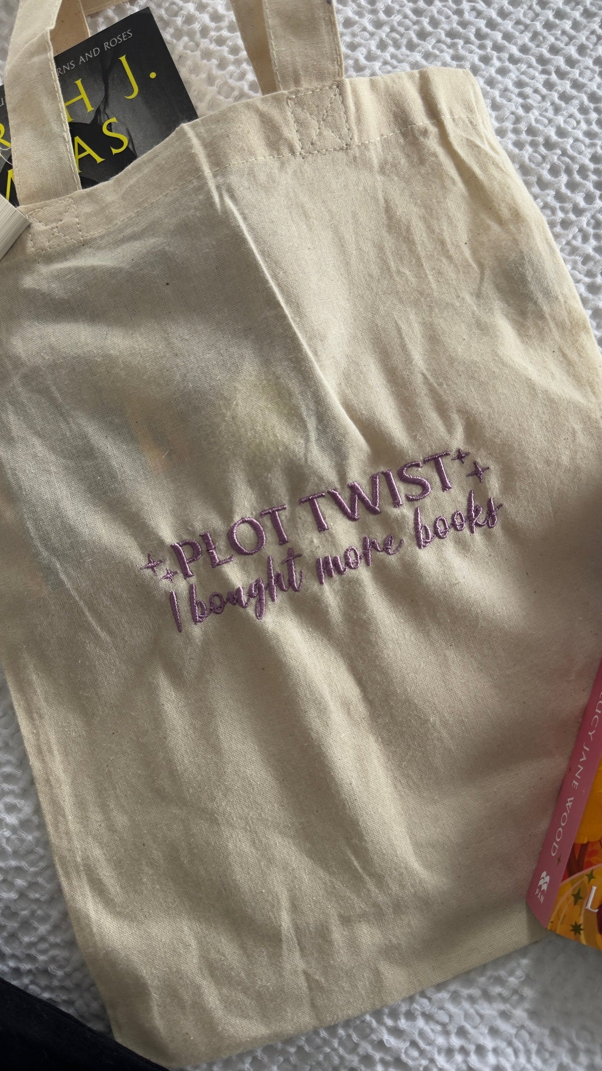 Mini Book Tote Bag